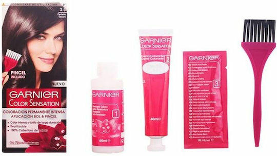 Garnier Color Sensation Боя за коса 3.0 Тъмно кафяво 40мл