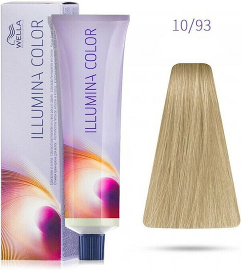Wella Illumina Color Боя За Коса 10/93 Натурален Пепеляво Златист 60мл