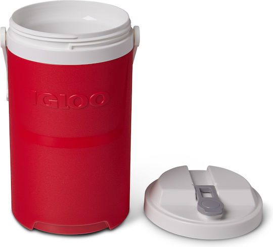 Igloo Laguna Recipient Cu Robinet Termos Din Oțel Inoxidabil 4lt Roșu