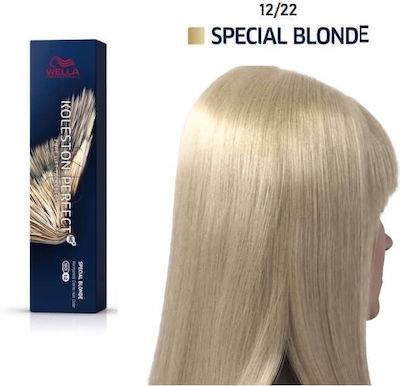 Wella Koleston Perfect Me+ Special Blonde 12/22 Special Blonde Φυσικό Ματ Έντονο 60ml