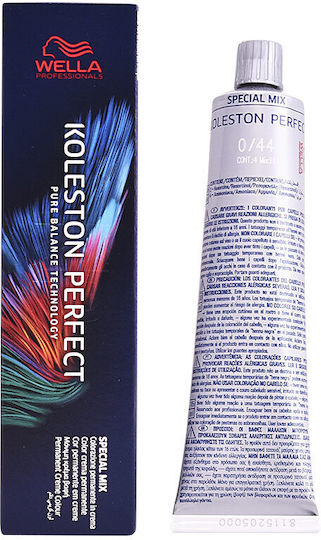 Wella Koleston Perfect Special Mix Βαφή Μαλλιών 0/44 Έντονο Κόκκινο 60ml
