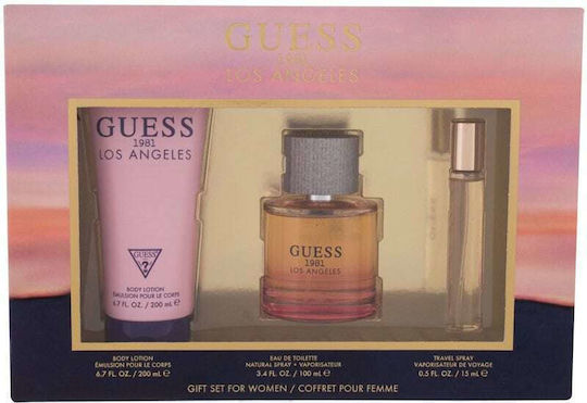 Guess 1981 Los Angeles Γυναικείο Σετ με Body Lotion