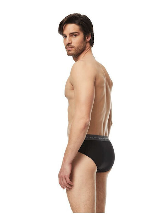 Men's Slips Black 2Pack