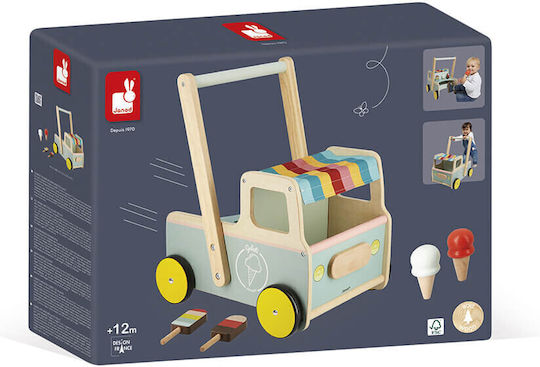 Janod Eiswagen Autos für 12+ Monate Hellblau