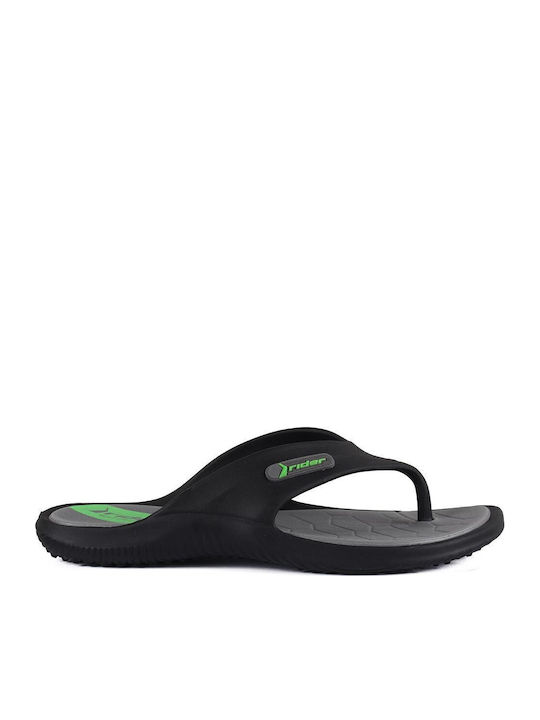 Rider Ανδρικά Flip Flops Ανατομικά Μαύρα