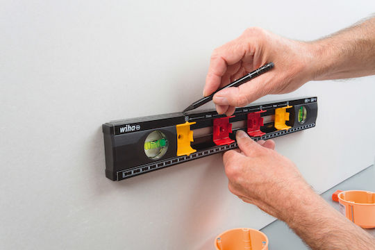 Wiha SB 246-91 Plastic Spirit Level 40cm with 2 Eyes