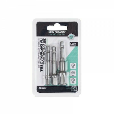 Krausmann Adapters HEX Set 3Stück