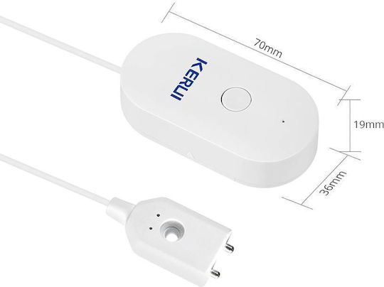 Kerui Wireless Battery Flood Detector Wi-Fi With Cable