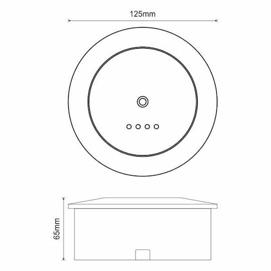 Olympia Electronics LED Notfall-Sicherheitsleuchte mit Batteriebetrieben GR-293 1Stück