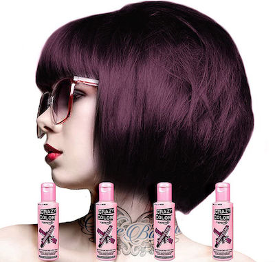 Crazy Color Semi-Permanent 50 Aubergine 100ml