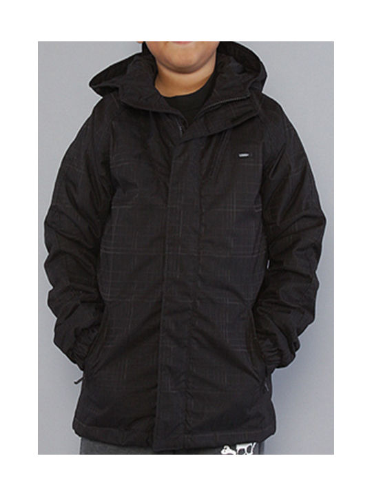 Vans Kids Casual Jacket short Hooded Black