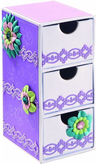 Folia Αυτοκόλλητη Ταινία Διακόσμησης Floral 3τμχ Δαντέλες Αυτοκόλλητες 3x1μ.