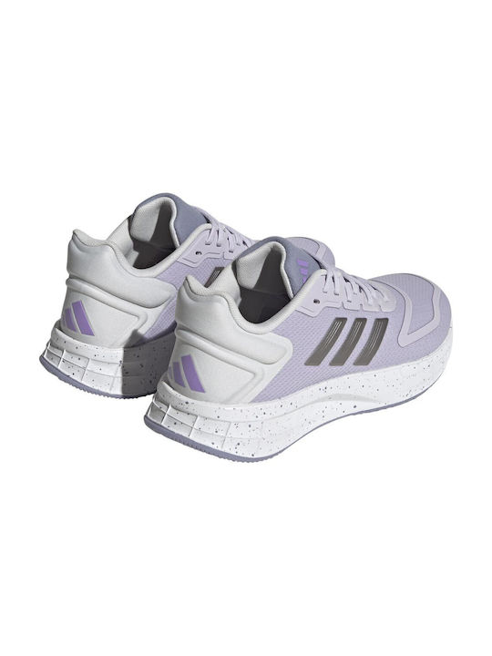 Duramo 10 Sport Shoes Running Silver Dawn / Taupe Met / Violet Fusion