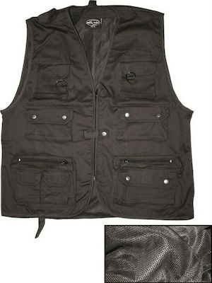 Mil-Tec Hunting Vest Αμάνικο Μαύρο Black