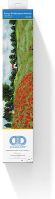 Diamond Dotz Poppy Fields (Apres Monet) Canvas Diamond Painting Kit DD12.048