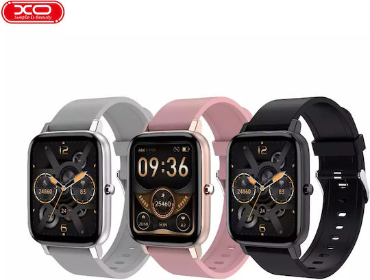 XO H80 Smartwatch with Heart Rate Monitor (Gray)