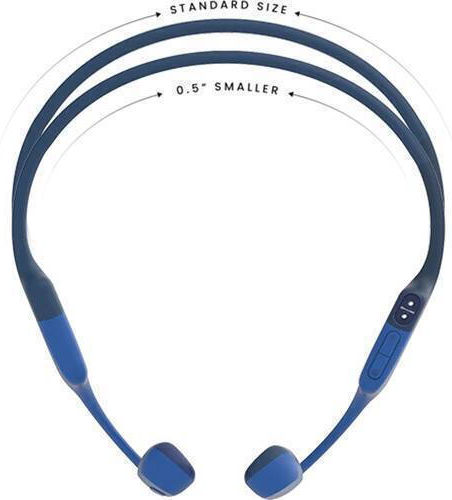 Shokz OpenRun Bone Conduction Bluetooth Handsfree Ακουστικά με Αντοχή στον Ιδρώτα Μπλε