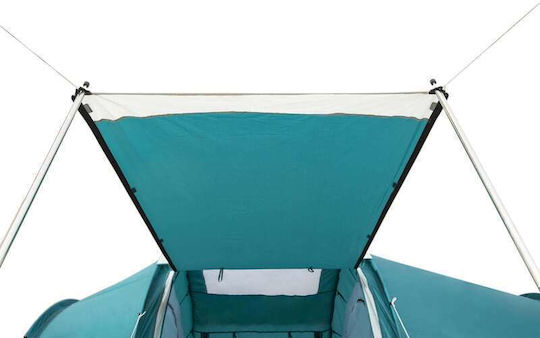Bestway Camping Tent Tunnel Blue with Double Cloth 4 Seasons for 6 People 490x280x200cm