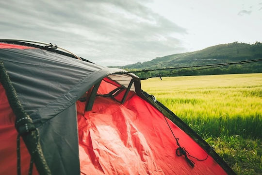 Husky Felen 2-3 Winter Camping Tents Geodesic Red with Double Cloth for 3 People 330x165x130cm
