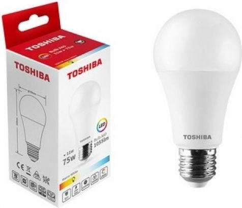 Toshiba N STD LED-Lampe 11W für Fassung E27 und Form A60 Warmes Weiß 1055lm
