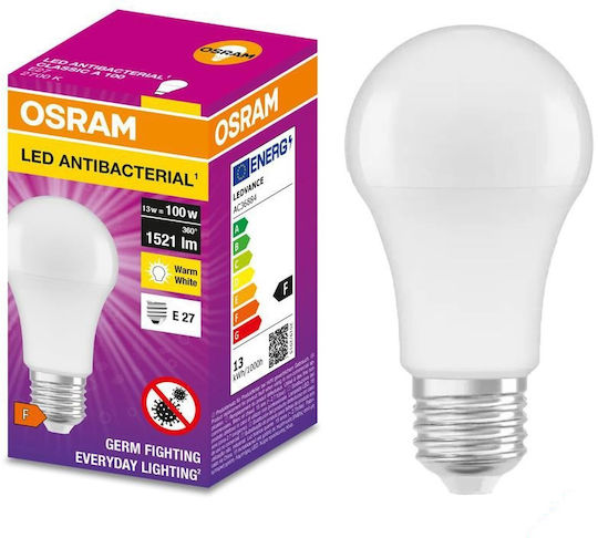 Ledvance LED крушка 13W за фасунга E27 и форма A100 Топло бяло 1521лм