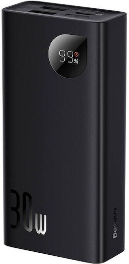 Baseus Adaman2 Overseas Edition Power Bank 10000mAh 30W with 2 USB-A Ports and USB-C Port Power Delivery Overseas Edition
