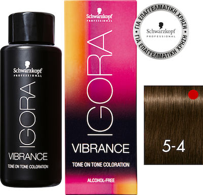 Schwarzkopf Igora Vibrance Temporary Dye 5-4 Chestnut Light Beige 60ml