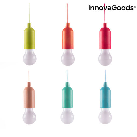 InnovaGoods LED Сигнална Светлина Глобус за Гардероби с Захранване на Батерия Veraman