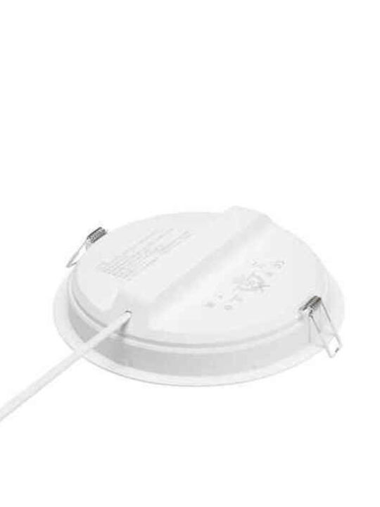 Philips Meson Round Recessed LED Panel 24W with Natural White Light 4000K 21.5cm