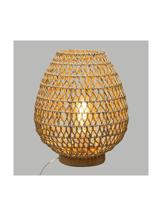 Atmosphera Tressé Arena Decorative Lamp with Socket for Bulb E27 Beige