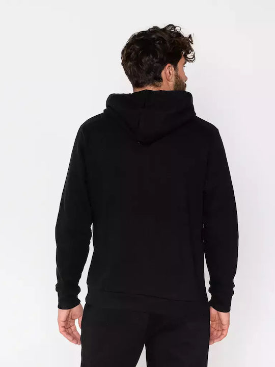 Fila Monty Men's Sweatshirt with Hood and Pockets Black