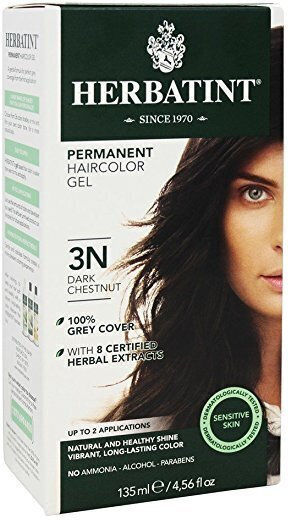 Herbatint Permanent Gel Βαφή Μαλλιών Χωρίς Αμμωνία 3N Καστανό Σκούρο 150ml