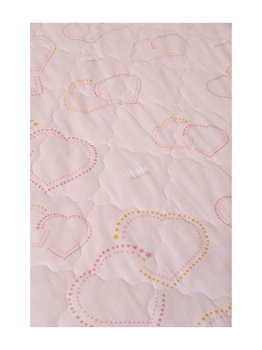 Naf Naf Fairies Set Pătură pentru bebeluși Bumbac Roz 100x140cm