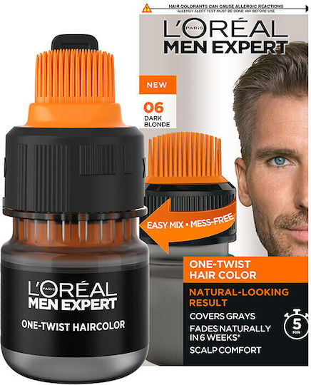 L'Oreal Paris Men Expert One Twist Haarfärbemittel 06 Dunkelblond 50ml