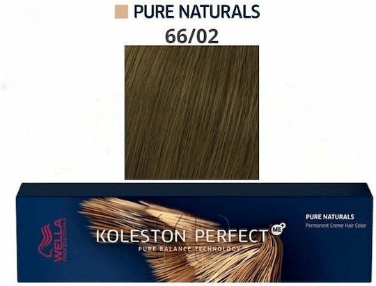 Wella Koleston Perfect Me+ Vibrant Reds Vopsea De Păr 66/02 Blond Închis Intens Natural Mat 60ml