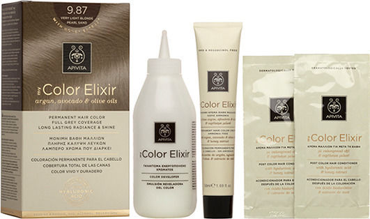 Apivita My Color Elixir Βαφή Μαλλιών Χωρίς Αμμωνία 9.3 Ξανθό Πολύ Ανοιχτό Χρυσό 50ml