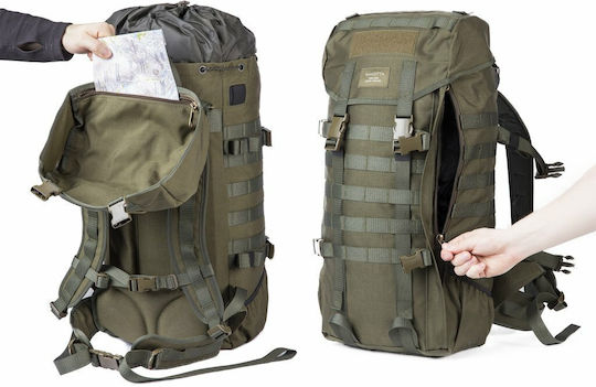 Savotta Savotta Jääkäri Militärischer Rucksack Rucksack aus Polyester Khaki 40Es