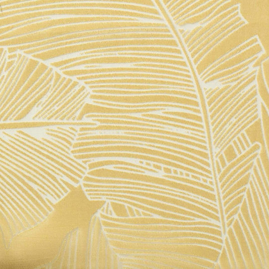 Atmosphera Tropisch mit Grommets Orange 140x240cm