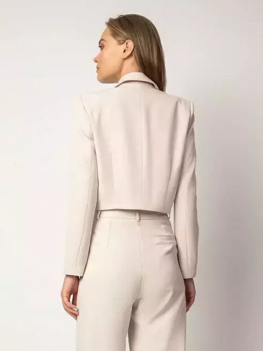 Desiree Kurz Damen Blazer Weiß