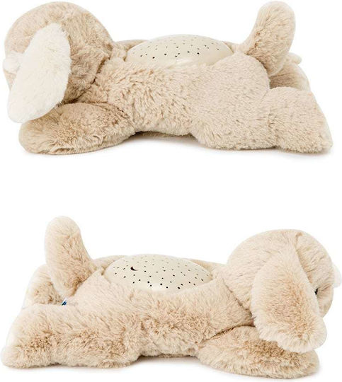 Cloud b Sleep Toy Dream Buddies - Patch Puppy made of Fabric with Lights for 0++ Months