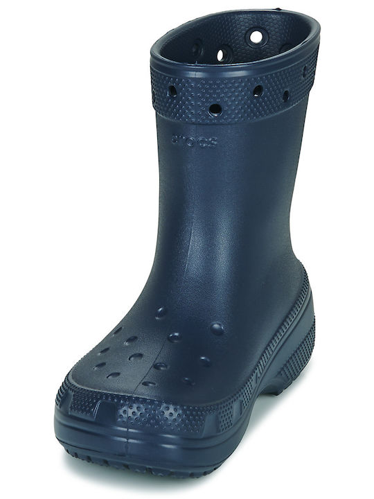 Women's Short Wellies Navy Blue