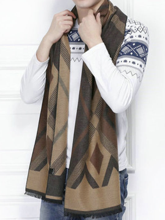 Men's Scarf Brown
