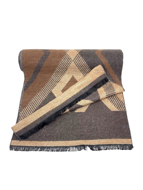 Men's Scarf Brown