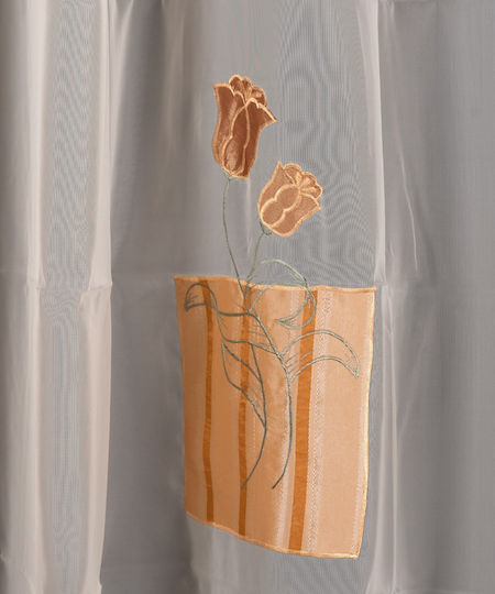 Silk Fashion W52-5708 με Τρέσα Μπεζ 300x300εκ.