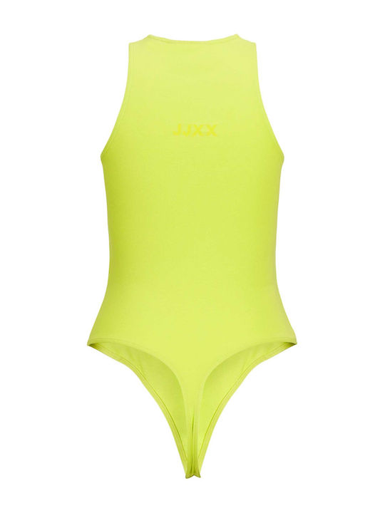 Frauen Bodysuit Damen-Bodysuits Lime