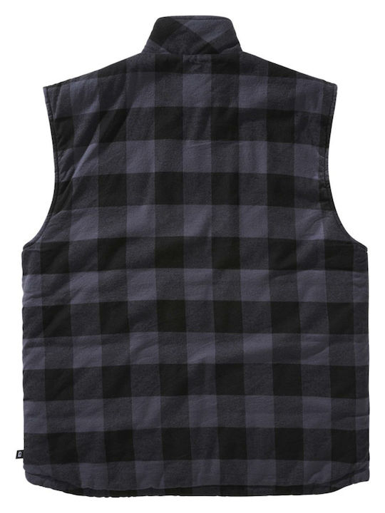 Brandit Men's Sleeveless Jacket Black/Grey