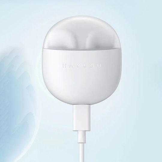Haylou X1 Neo Earbud Bluetooth Handsfree Earphones with Sweat Resistance and Charging Case White