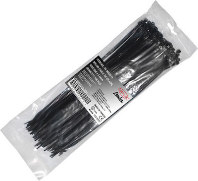 Adeleq Cable Ty 368x3.6mm Black 100pcs