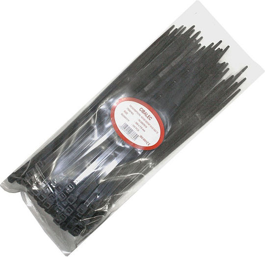Adeleq Plastic Cable Ties 685mm x 9mm in Black Colour (100 pcs) 19-65091