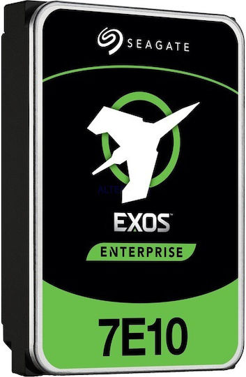 Seagate Exos 7E10 6TB HDD Σκληρός Δίσκος 3.5" SATA III 7200rpm με 256MB Cache για Server ST6000NM019B
